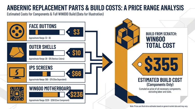Replacement parts start at just a few dollars, making DIY repairs highly economical.
