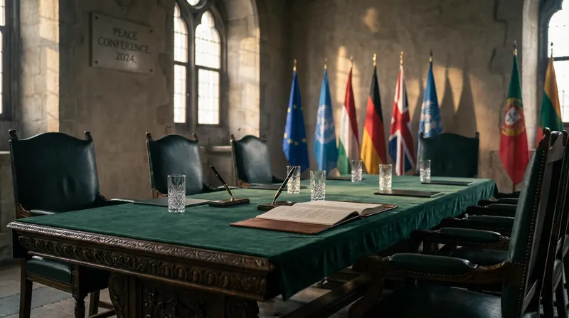 Diplomats worked through the weekend to finalize the terms of the ceasefire and blockade removal.