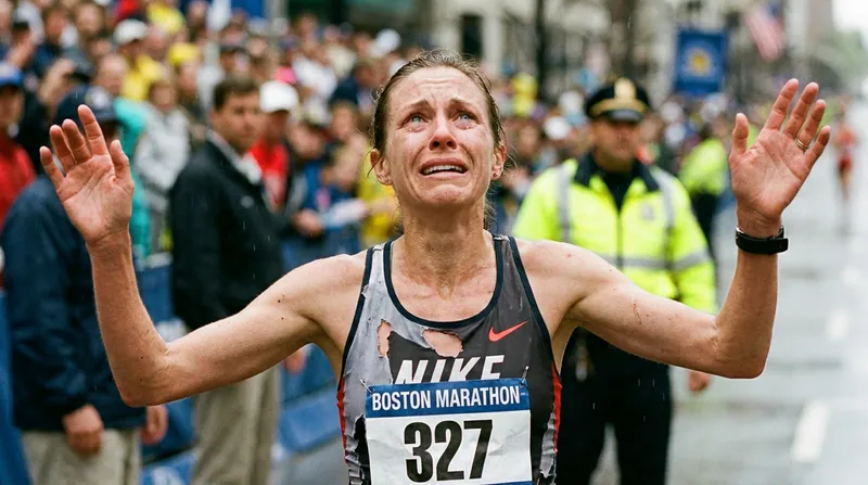 USA goalkeeper Caylie McMahon's recovery journey culminated in running the Boston Marathon to support her rehabilitation hospital.