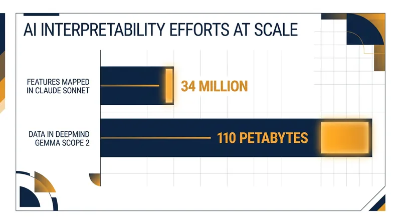 The scale of mapping an AI's internal architecture requires immense computational resources and data storage.