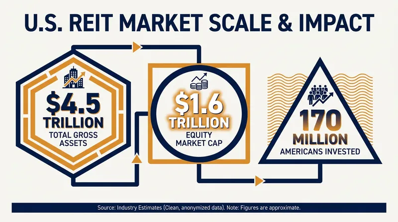 The massive scale of the democratized commercial real estate market.