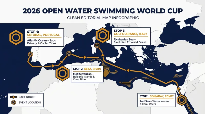 The condensed 2026 season traveled from the Red Sea to the Atlantic Ocean.