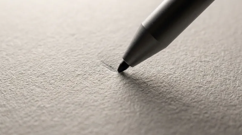 The textured surface of E-Ink screens provides physical resistance that mimics the feel of writing on real paper.