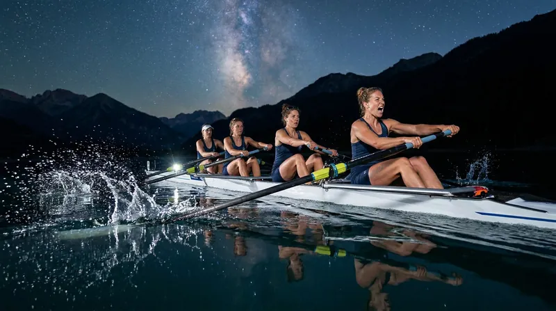 When injuries strike team boats, reserve athletes must rapidly adapt to the rhythm of established champions.