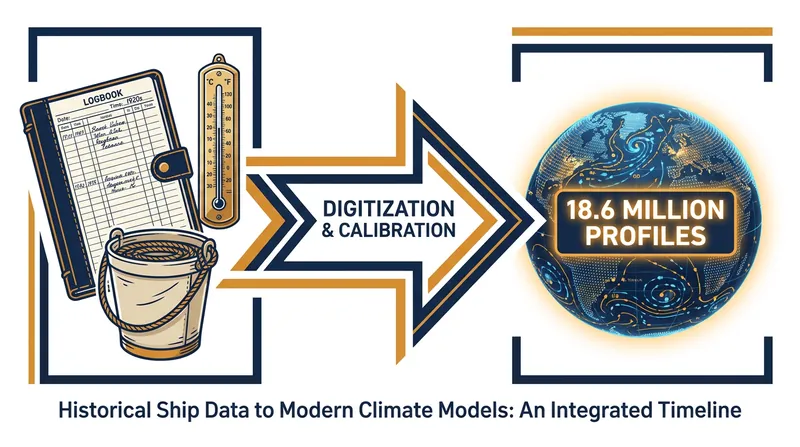 How century-old manual measurements are calibrated to power modern climate algorithms.