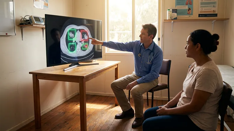 AI-driven decision support systems are bringing specialist-level insights to frontline clinics in rural communities.