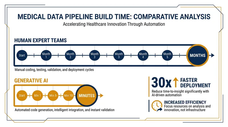 Generative AI can now process complex datasets, such as microbiome data, in a fraction of the time required by human teams.