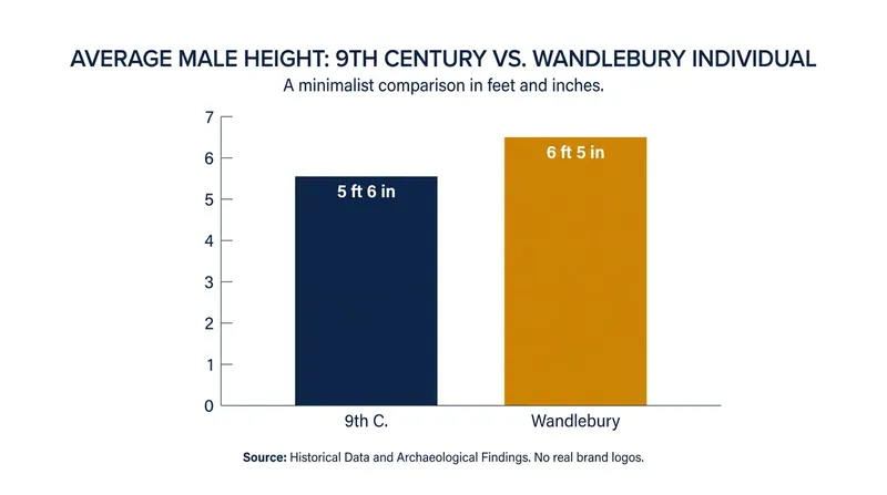 The trepanned individual stood nearly a foot taller than the 9th-century average.
