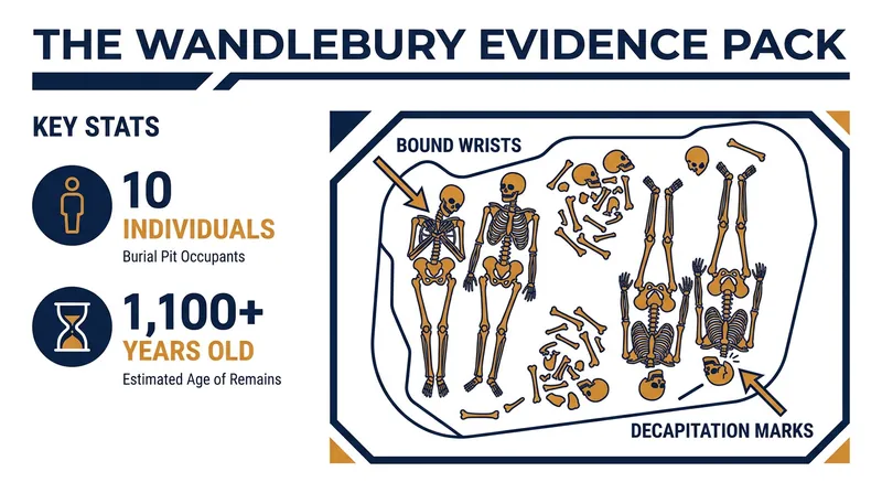 Archaeological evidence from the pit points to judicial execution and complex frontier violence.