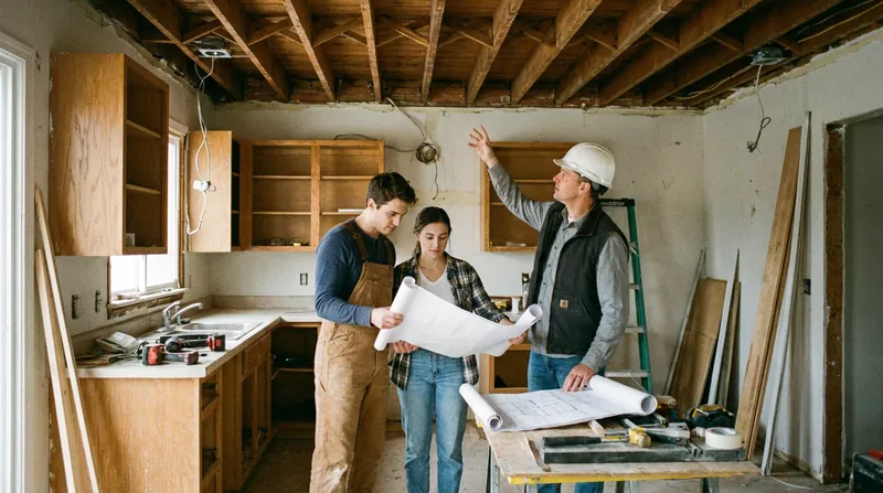 Taking on a fixer-upper requires significant project management skills and a willingness to navigate contractor schedules.