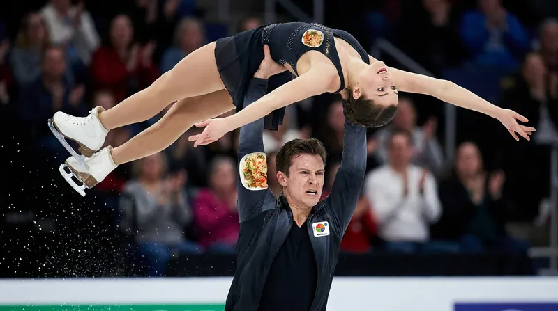 Pairs skating requires immense physical trust, especially when returning from concussions or fractures.