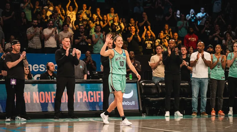 Sabrina Ionescu returned to the court after missing seven games due to injury, providing an immediate spark off the bench.