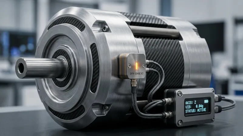 Ferrari utilizes an accelerometer mounted directly to the electric motor to capture and amplify real mechanical vibrations.