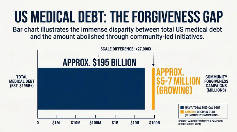 While church campaigns have erased hundreds of millions in debt, the national burden remains vast.