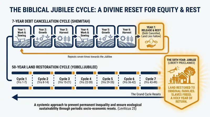 The modern debt forgiveness movement is rooted in the ancient biblical laws of the Jubilee.