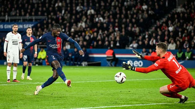 Ousmane Dembélé converted a crucial 65th-minute penalty to level the match.