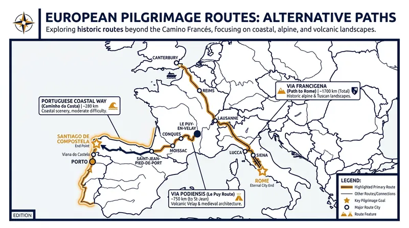 As the Camino Francés grows crowded, walkers are increasingly turning to alternative historic routes.
