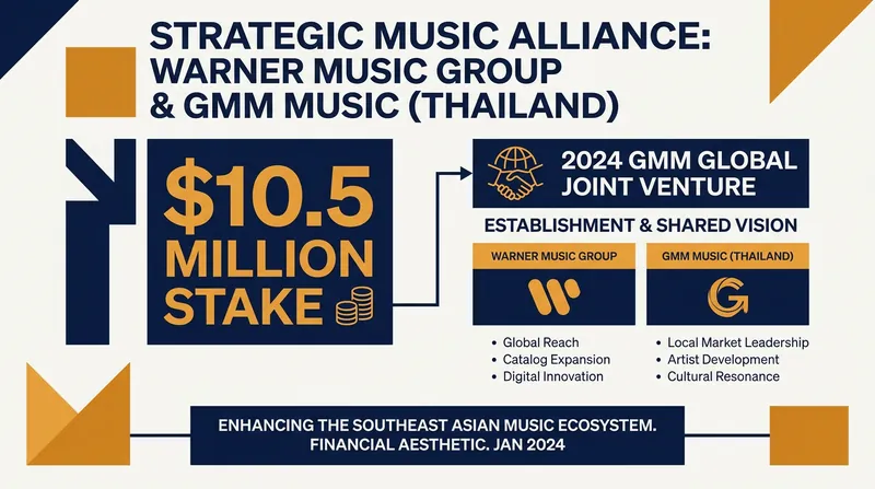 Warner Music Group has steadily increased its investment in the Southeast Asian music market over recent years.