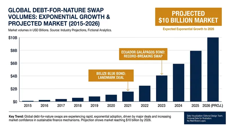 The market for sovereign conservation bonds has scaled rapidly as the financial frameworks have standardized.