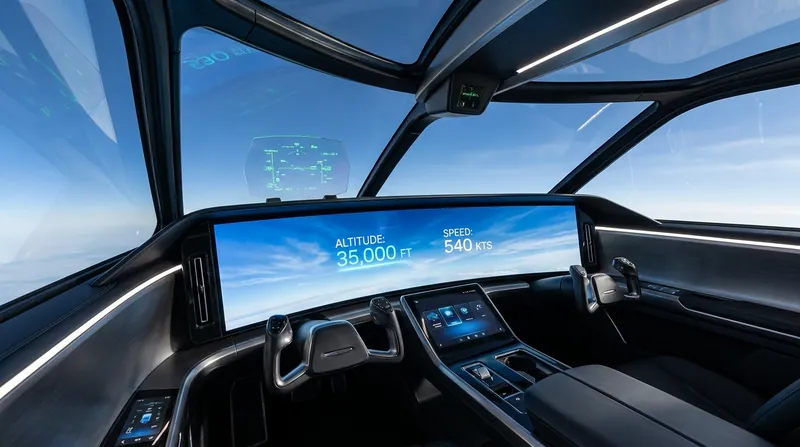 Because of its long nose, the X-59 uses an external vision system rather than a forward-facing window.