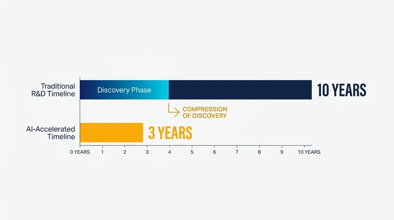 AI platforms promise to compress the drug discovery timeline from a decade to mere years.