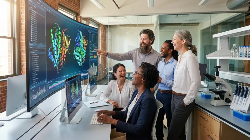The new generation of drug discovery relies as much on data scientists as it does on traditional chemists.