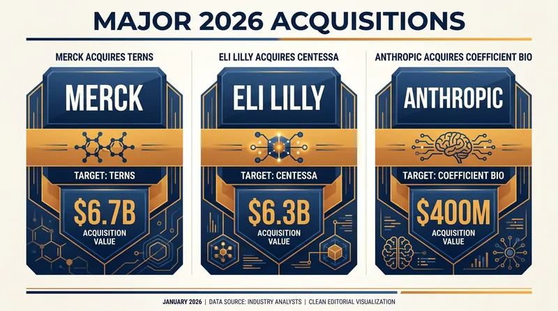 Both traditional drugmakers and Big Tech companies are executing massive acquisitions in the space.