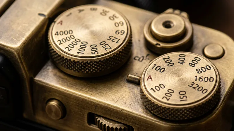 Physical dials force photographers to slow down and make intentional exposure choices.