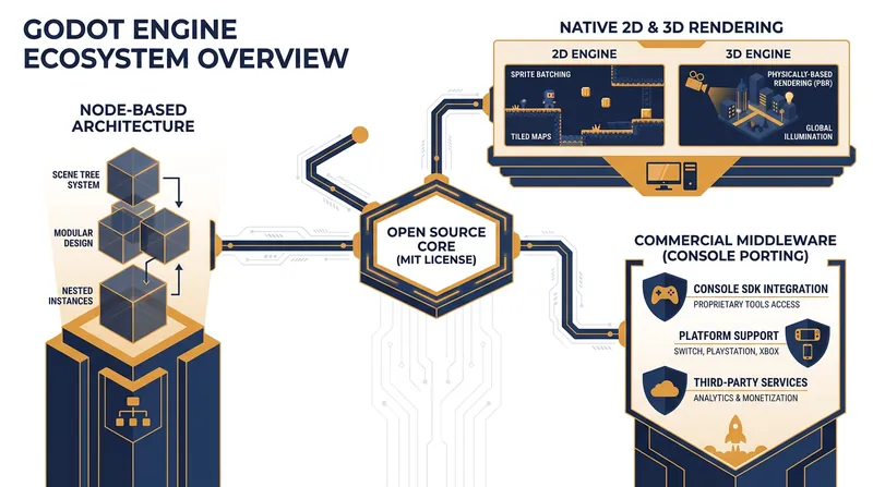 The open-source core is now supported by a growing ecosystem of commercial middleware and enterprise tools.