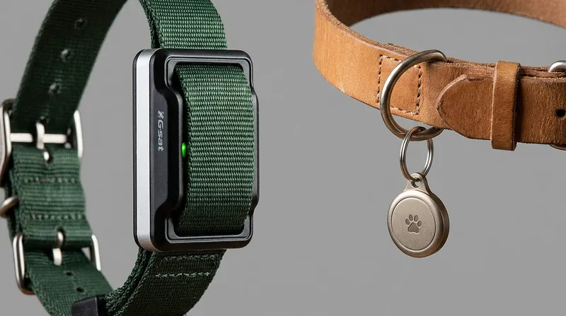 Dedicated GPS collars are purpose-built for active pets, whereas Bluetooth tags require third-party accessories.