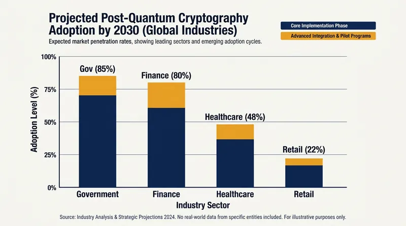 Regulated industries are leading the push toward post-quantum compliance.