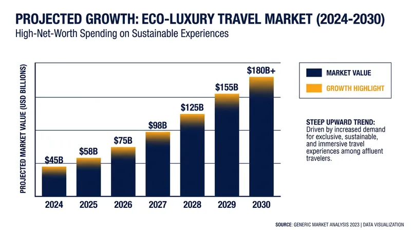 Demand for sustainable luxury travel is driving investments in zero-emission maritime technology.