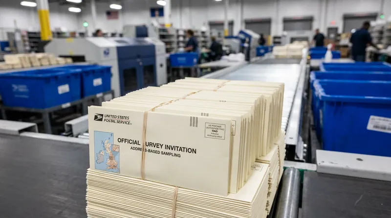 Address-Based Sampling (ABS) uses the postal service database to reach households that pollsters can no longer reach by phone.