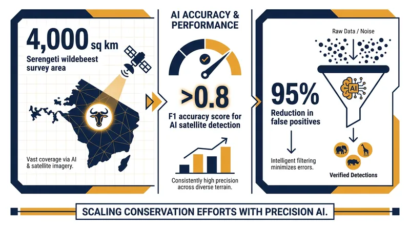 AI-powered satellite surveys and camera traps are achieving unprecedented accuracy in population counts.