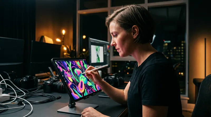 For color-critical work and heavy multitasking, the iPad remains unmatched.