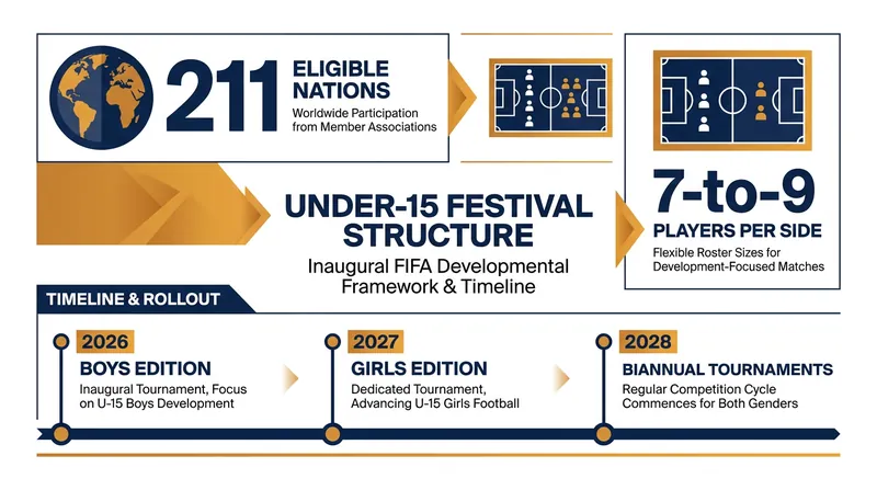 The new youth festival represents a major shift in FIFA's grassroots development strategy.