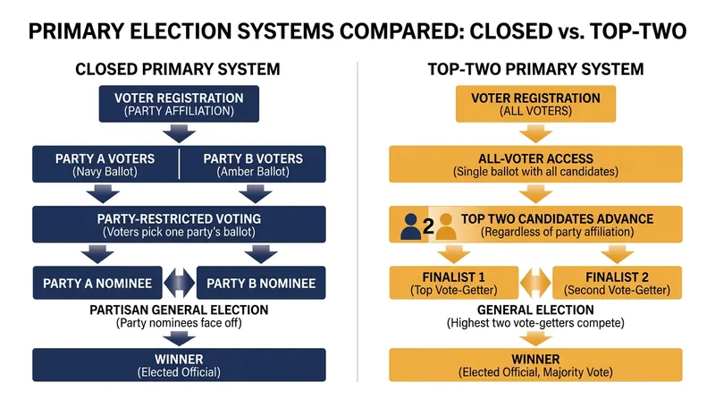 How the top-two primary alters the path to the general election.