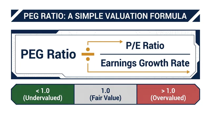 The PEG ratio is the primary tool used to identify GARP opportunities.