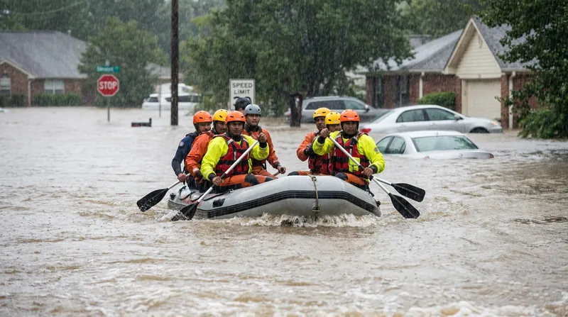 State emergency response resources, including swiftwater rescue squads, were deployed across Central Texas.