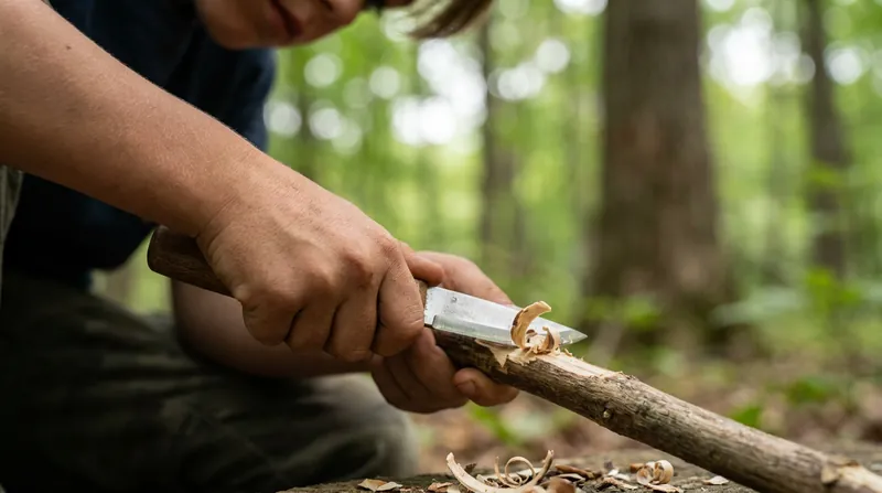 Using real tools is one of the six categories of risky play recognized by developmental experts.