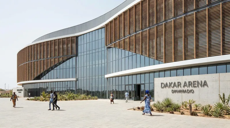 The modern city of Diamniadio will serve as the high-performance hub, housing the Youth Olympic Village and the Dakar Arena.