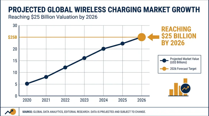 The global wireless charging market is expanding rapidly as the unified standard takes hold.