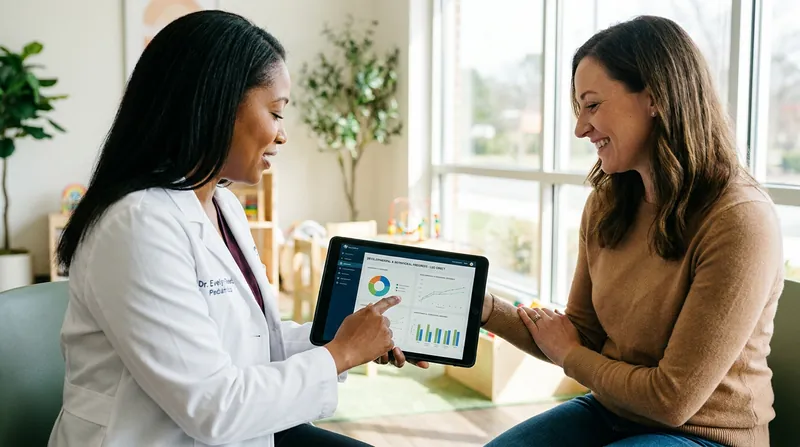 Digital therapeutics provide clinicians and parents with objective, real-time data on a child's progress.