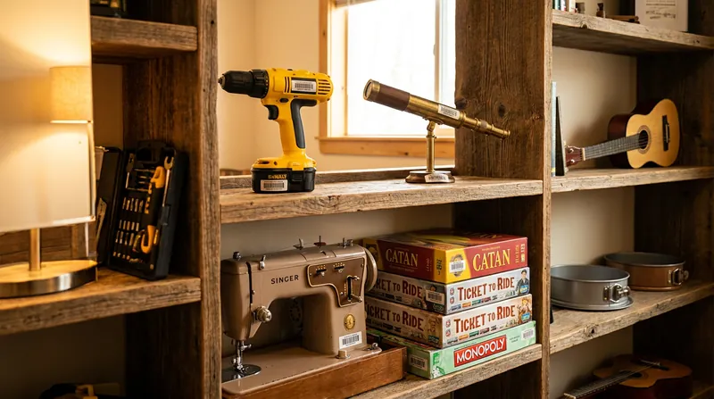 The 'Library of Things' allows patrons to borrow power tools, electronics, and hobby equipment.