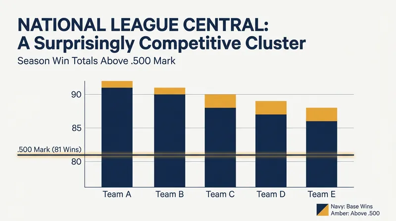 The NL Central has emerged as baseball's deepest division, with every team in the playoff hunt.