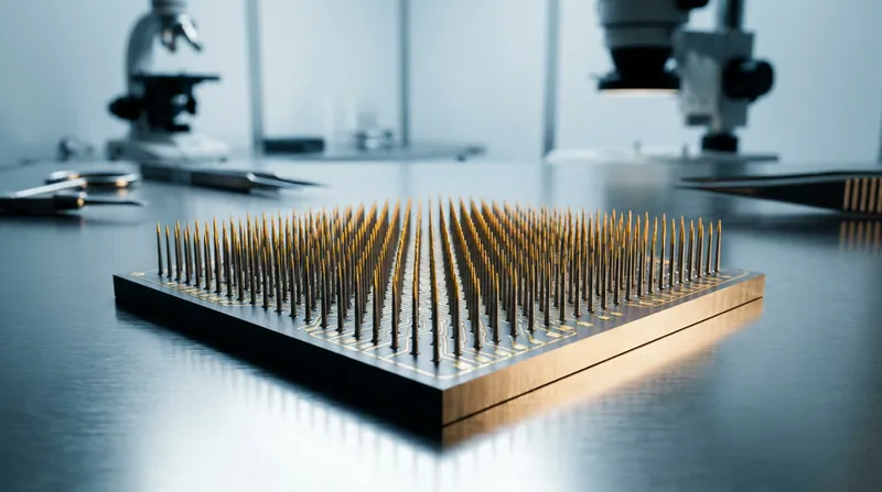 Microelectrode arrays capture high-resolution neural activity at the single-neuron level.