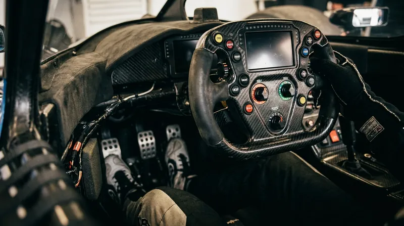 The tight confines of a modern racing cockpit place immense strain on healing hands and feet.