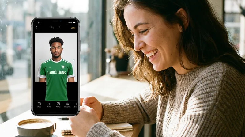 New generative AI features allow users to virtually change their clothing and accessories with a single tap.