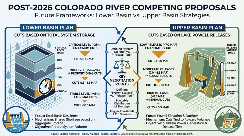 The Upper and Lower Basin states remain deadlocked over how to distribute future water cuts.