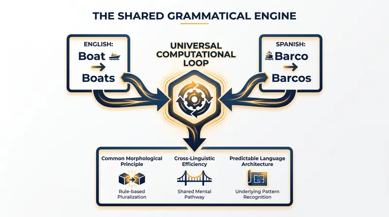 Researchers found that the exact same brain regions activate when bilinguals apply grammatical rules in either language.